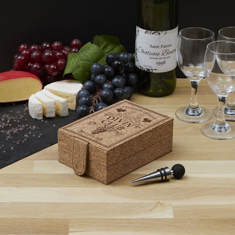 Coffret sommelier liège 5...