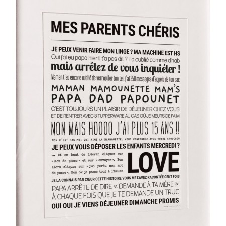 Affiche 24x30 cm - Tout est...