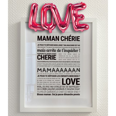 Affiche 24x30 cm - Tout est...