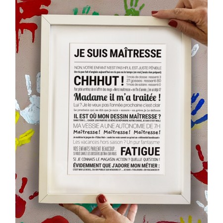 Affiche 24x30 cm - Tout est...