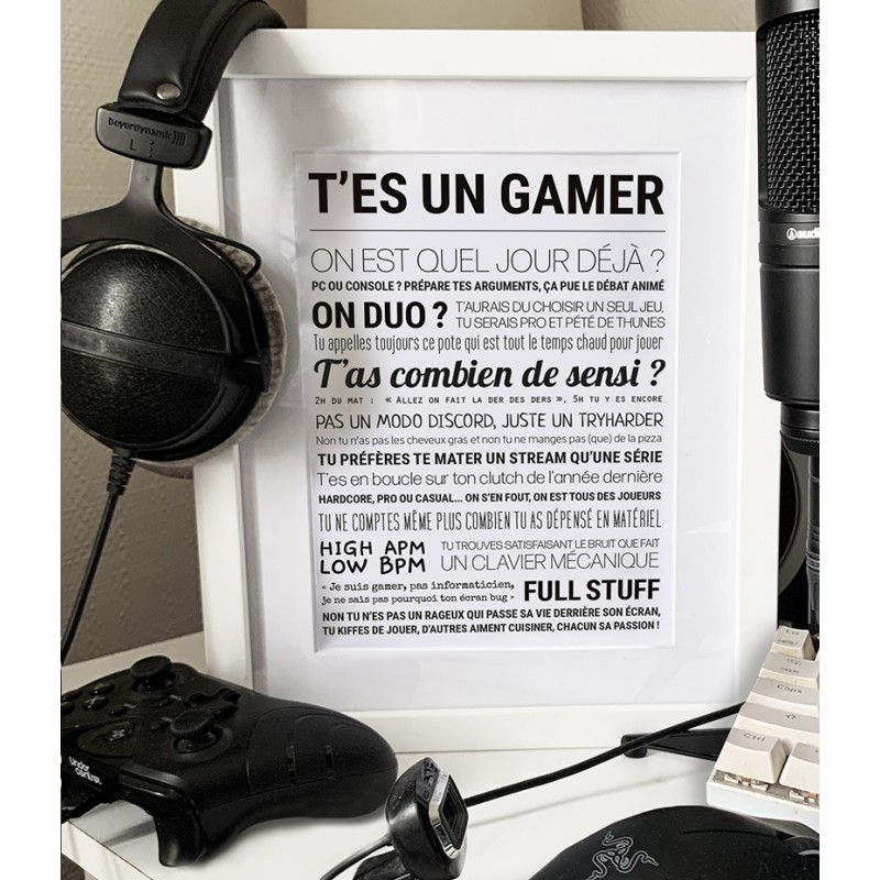 Affiche 24x30 cm - Tout est...