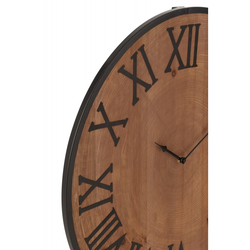 Horloge Murale Mdf/Fer...