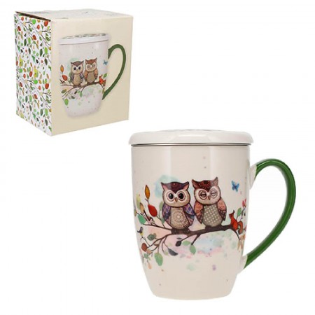 Mug tisanière arrondi 380ml...