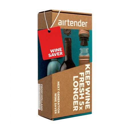 Coffret vide d'air pour le vin