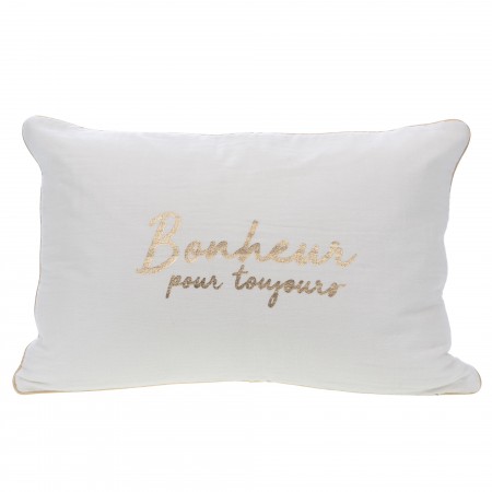 Coussin Bonheur ou Histoire...