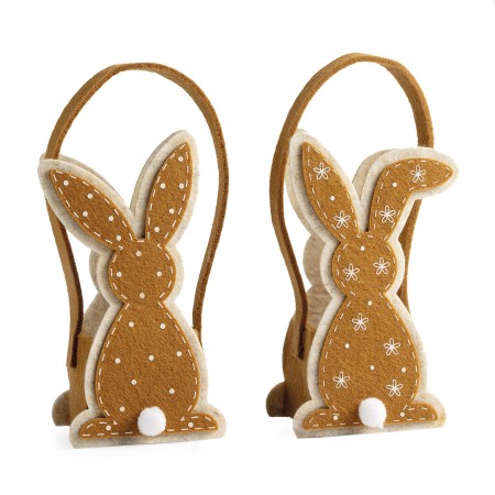 Panier avec anse Lapin doudou